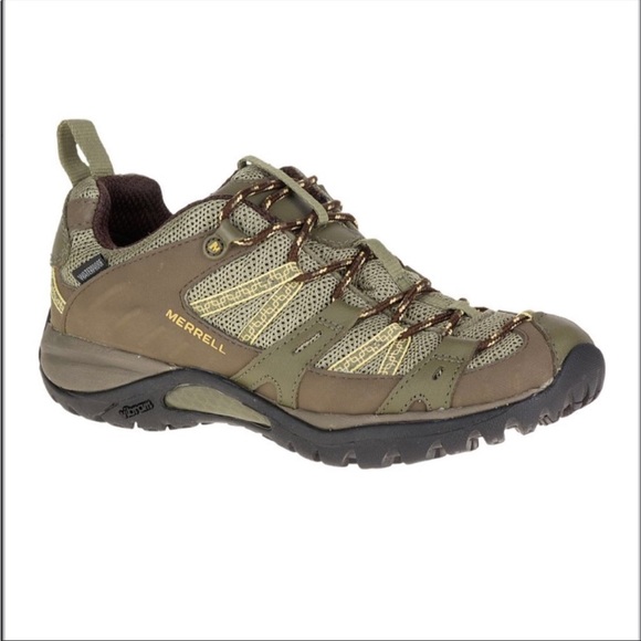 Merrell Siren Sport Gore-tex brown xcr vibram hiking outdoor gore Tex 7.5 - Picture 8 of 11